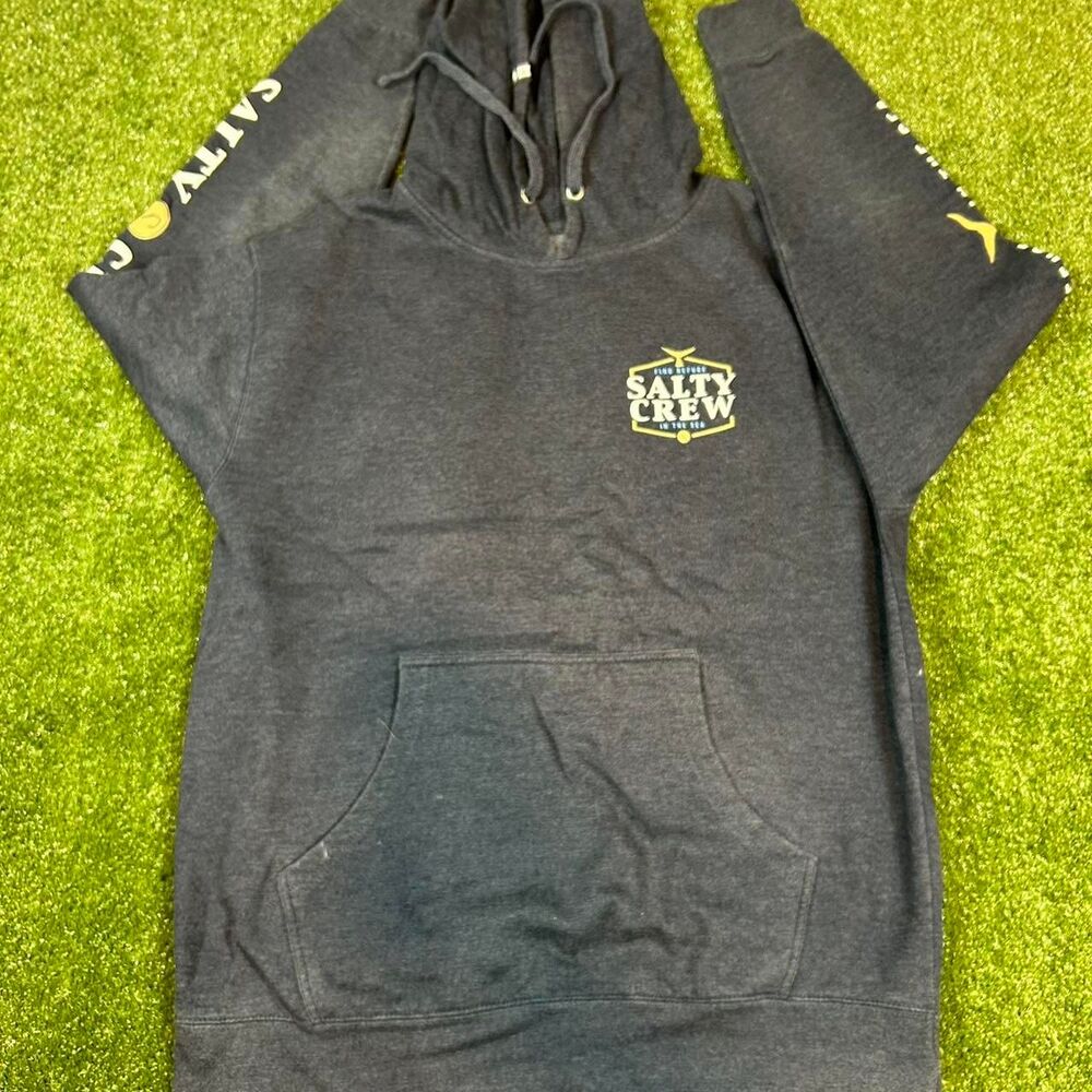 Salty-crew Men's Navy and Blue Hoodie
